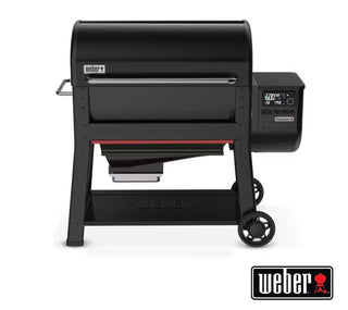 WEBER SEARWOOD XL 600 granulu grils - kūpinātājs