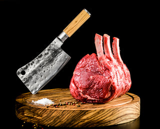 Japoniško plieno kapoklė-smulkintuvas STYLE DE VIE Olive Forged, Cleaver
