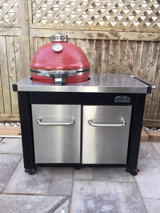 Broil King Keg Kamado kapp, 117,5 x 78 x 87 cm, 6 ratastega