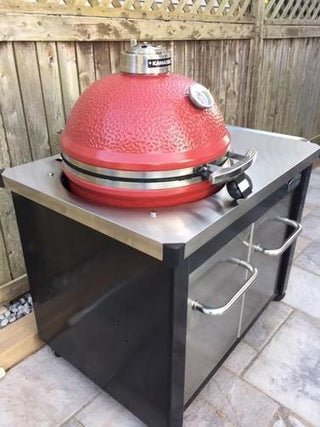 Broil King Keg Kamado kapp, 117,5 x 78 x 87 cm, 6 ratastega