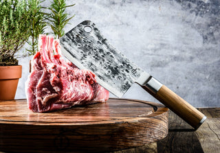Japoniško plieno kapoklė-smulkintuvas STYLE DE VIE Olive Forged, Cleaver