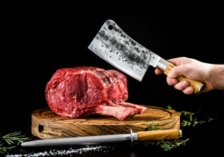 Japoniško plieno kapoklė-smulkintuvas STYLE DE VIE Olive Forged, Cleaver