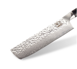 Jaapani Damaskuse terasest nuga OLEIO Zayiko, Kuro, Nakiri, 18 cm