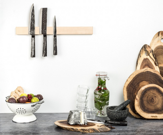 Serving table STYLE DE VIE, Acacia, oval, M, 44x18,5 cm