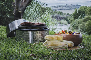 COBB Turistiniai griliai Kelioninis / pikniko grilis COBB Premier PLUS su krepšiu, anglinis, Ø33 cm