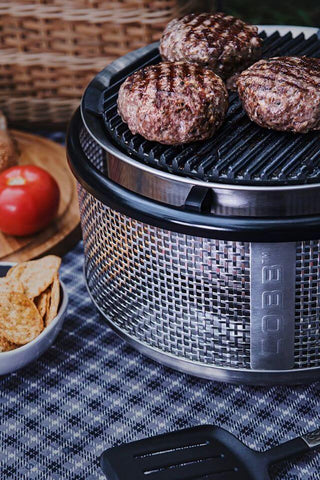 COBB Turistiniai griliai Kelioninis / pikniko grilis COBB Premier PLUS su krepšiu, anglinis, Ø33 cm