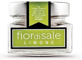 Kiti Prieskoniai ir malūnėliai Sardinijos jūros druskos dribsniai FIOR DI SALE su citrina, 100 g