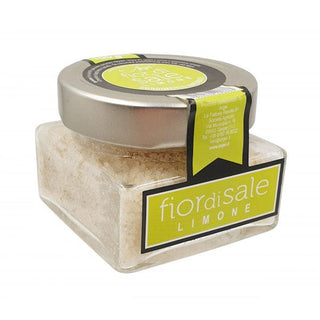 Kiti Prieskoniai ir malūnėliai Sardinijos jūros druskos dribsniai FIOR DI SALE su citrina, 100 g