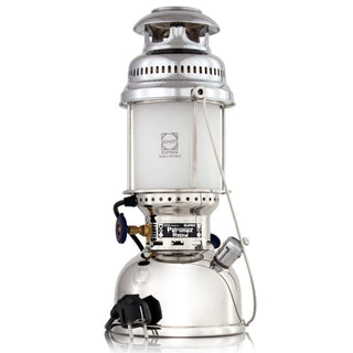 Petromax Apšvietimas Stalinė lempa PETROMAX HK 500, elektrinė, chromas, Aukštis 40 cm, Ø17 cm