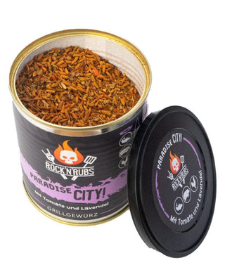Rock 'N' Rubs Prieskoniai ir malūnėliai ROCK'N'RUBS Frontline Universalūs Prieskoniai "Paradise City", 140 g