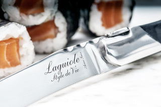 STYLE DE VIE Pjaustymas ir smulkinimas Steiko peiliai LAGUIOLE Luxury Line by STYLE DE VIE, 6 vnt., juodmedžio