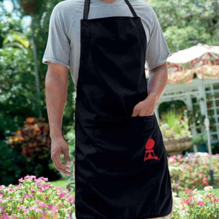 WEBER Apparel Cotton Apron WEBER, Black, 100% Cotton, 0.25cm x 118.11cm x 151.64cm