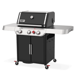 WEBER Dujiniai griliai Dujinis grilis WEBER Genesis E-325s, su skrudinimo zona, juodas