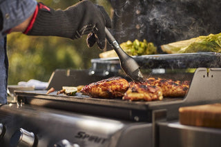 WEBER Dujiniai griliai Dujinis grilis Weber Spirit E-325 GBS, su šonine virykle, juoda