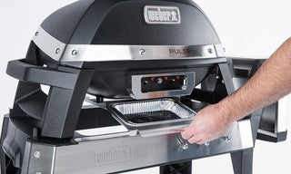WEBER Elektriniai griliai Elektrinis grilis WEBER Pulse 2000 su stalu,  49 x 39 cm, 2200 W / 230W
