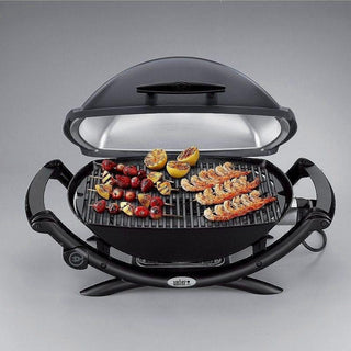 WEBER Elektriniai griliai Elektrinis grilis WEBER Q 1400 su ketaus grotelėmis 43 x 32 cm, 2,2 kW