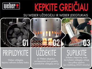 WEBER Starters Söesüütaja WEBER, 20 cm