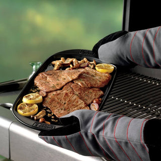WEBER Kepimo paviršiai Keraminis kepimo padėklas WEBER Griddle, 40 x 22 cm