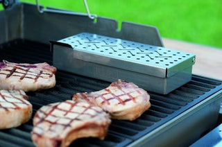 WEBER Smoking Suitsusuitsu generaator (suitsukast) WEBER, 25 x 11,5 x 6 cm